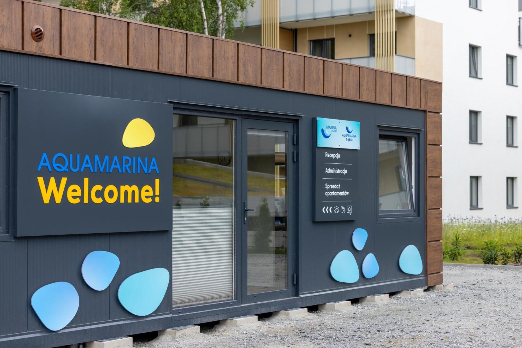 Aparthotel Aquamarina Dabki Marina Invest Exteriér fotografie